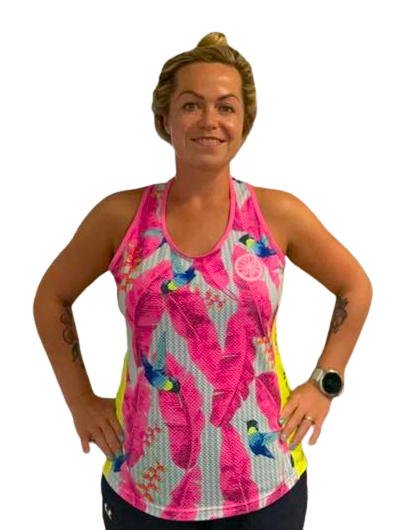 'Hummingbird' - Racerback Singlet