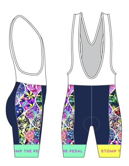 STP Birthday Cycle Bibs