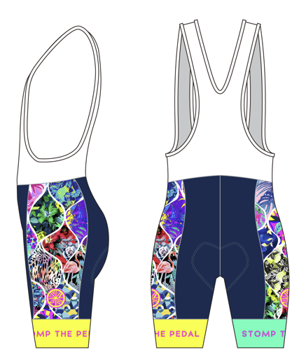 STP Birthday Cycle Bibs
