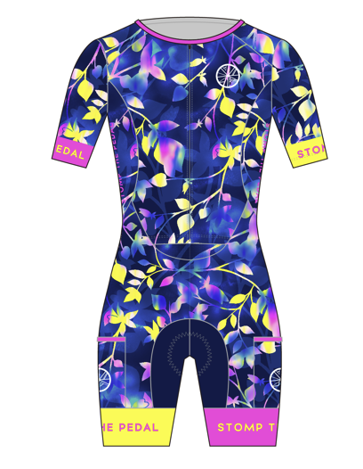 Midnight Glow - Aero Short Sleeve Trisuit - Limited Edition