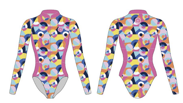 Tutti Frutti - Long Sleeve Swimsuit