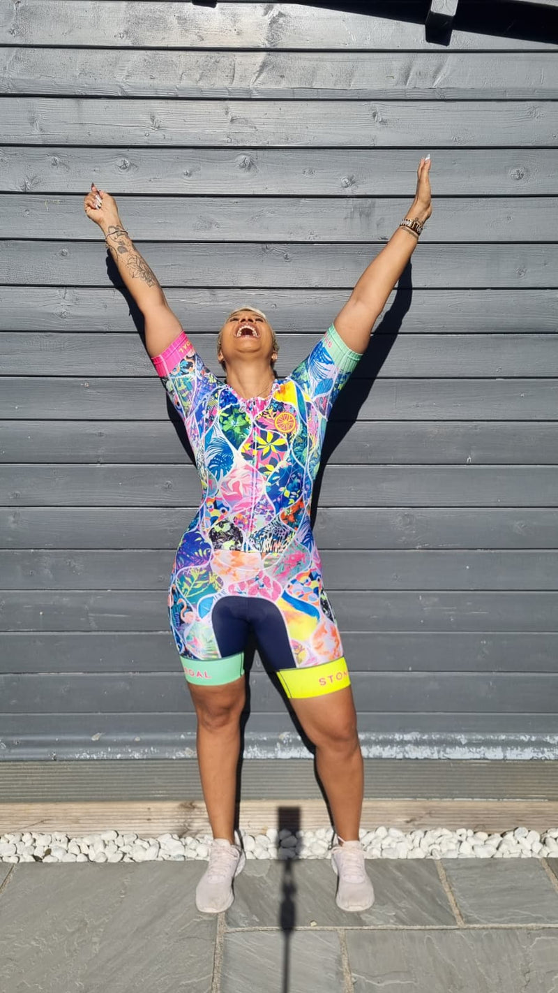 STP Birthday Suit - Aero Short Sleeve Trisuit (Limited Edition)