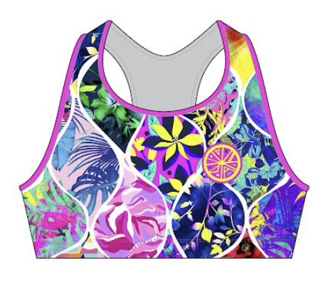 'STP Birthday suit' Sports Bra