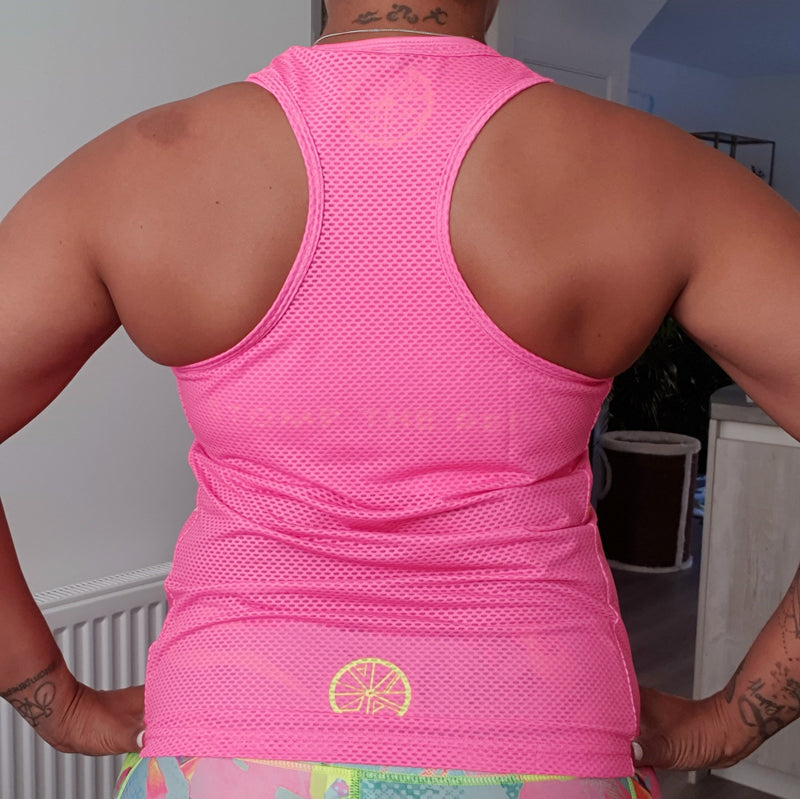 Racerback Singlet - Pretty in Pink