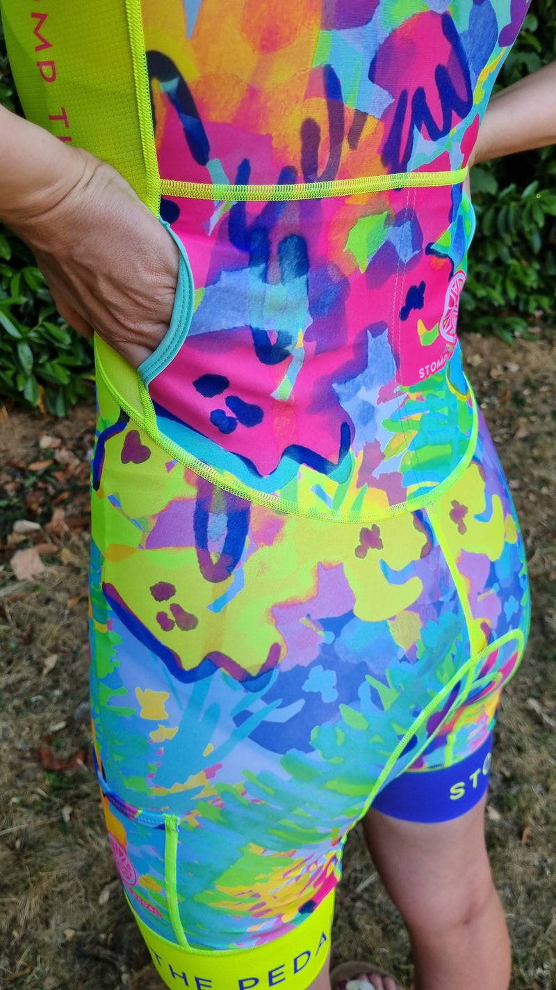 'Kaleidoscope' Aero Short Sleeve Trisuit