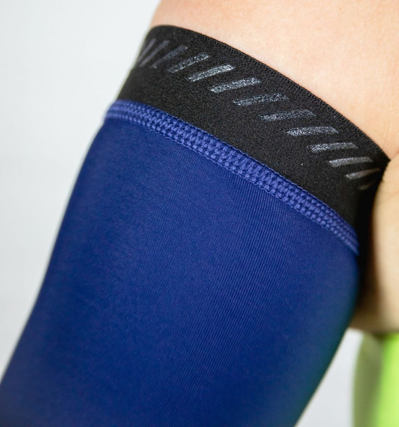 STP Signature Arm Warmers - Navy - Stomp the Pedal