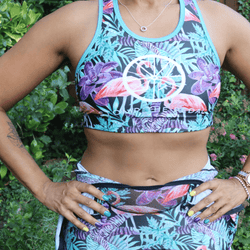'Be Flamazing' Sports Bra - Stomp the Pedal