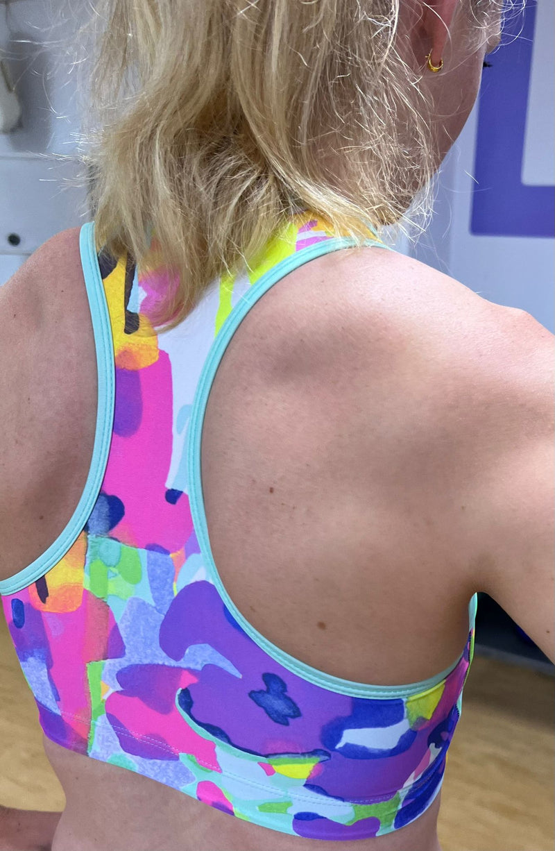 'Kaleidoscope' Sports Bra