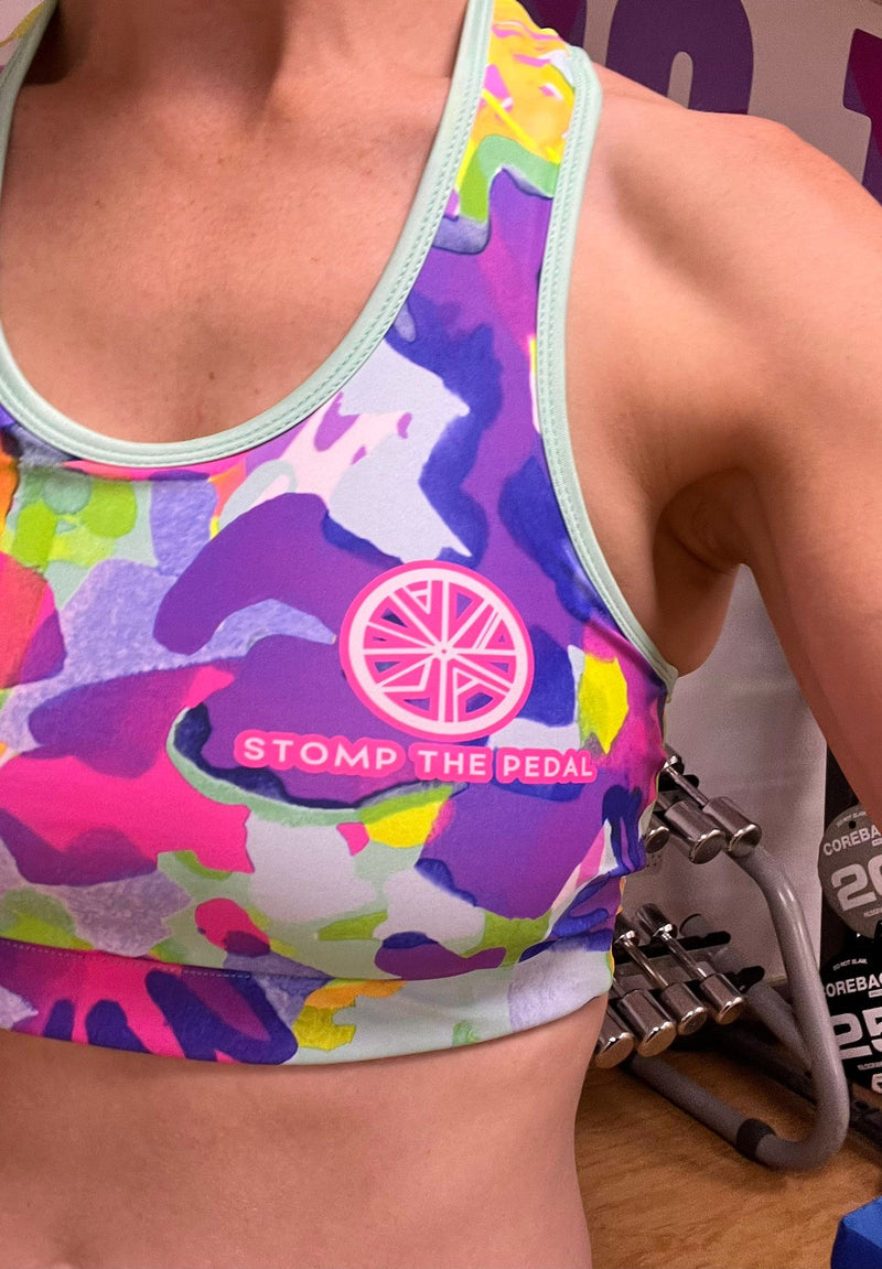 'Kaleidoscope' Sports Bra