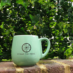Stomp the Pedal Barista 'Signature logo' Mug - Stomp the Pedal