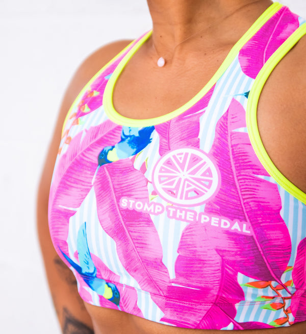 'Hummingbird' Sports Bra - Stomp the Pedal
