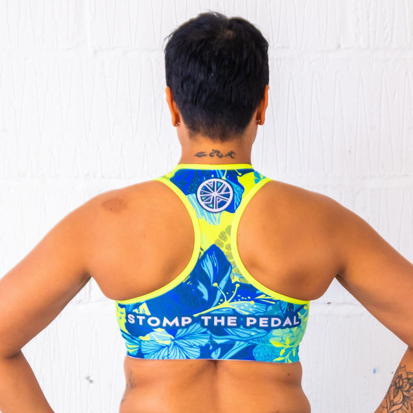 'Ohana' Sports Bra - Stomp the Pedal