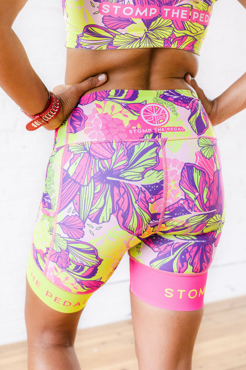 'Tickle me Pink' Tri Shorts